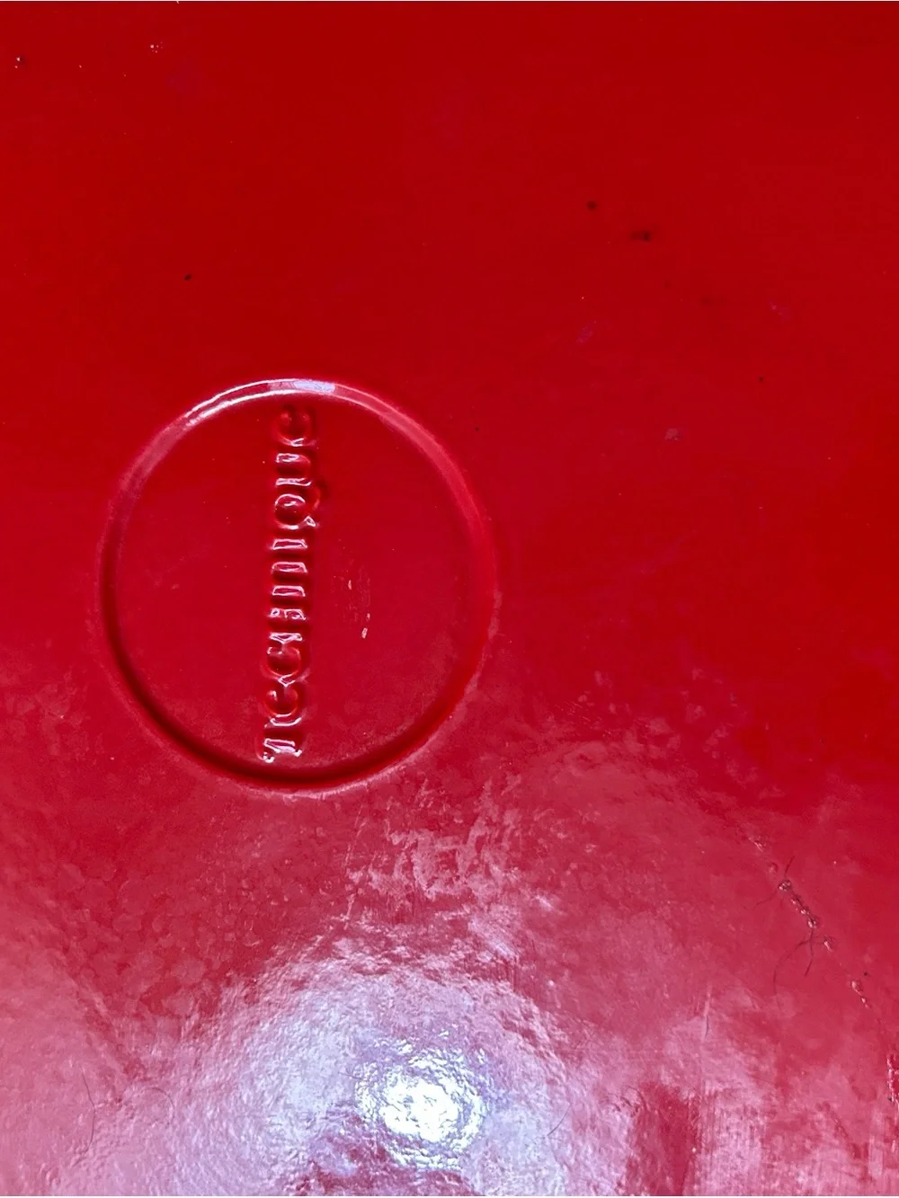 Red-Handled Square Cast Iron Grill Pan — Durable Nonstick Searing Skillet
